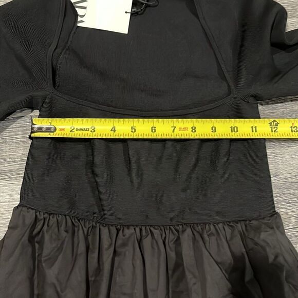 BLOGGER FAVORITE Zara black party dress NWT - small/med - Picture 10 of 11